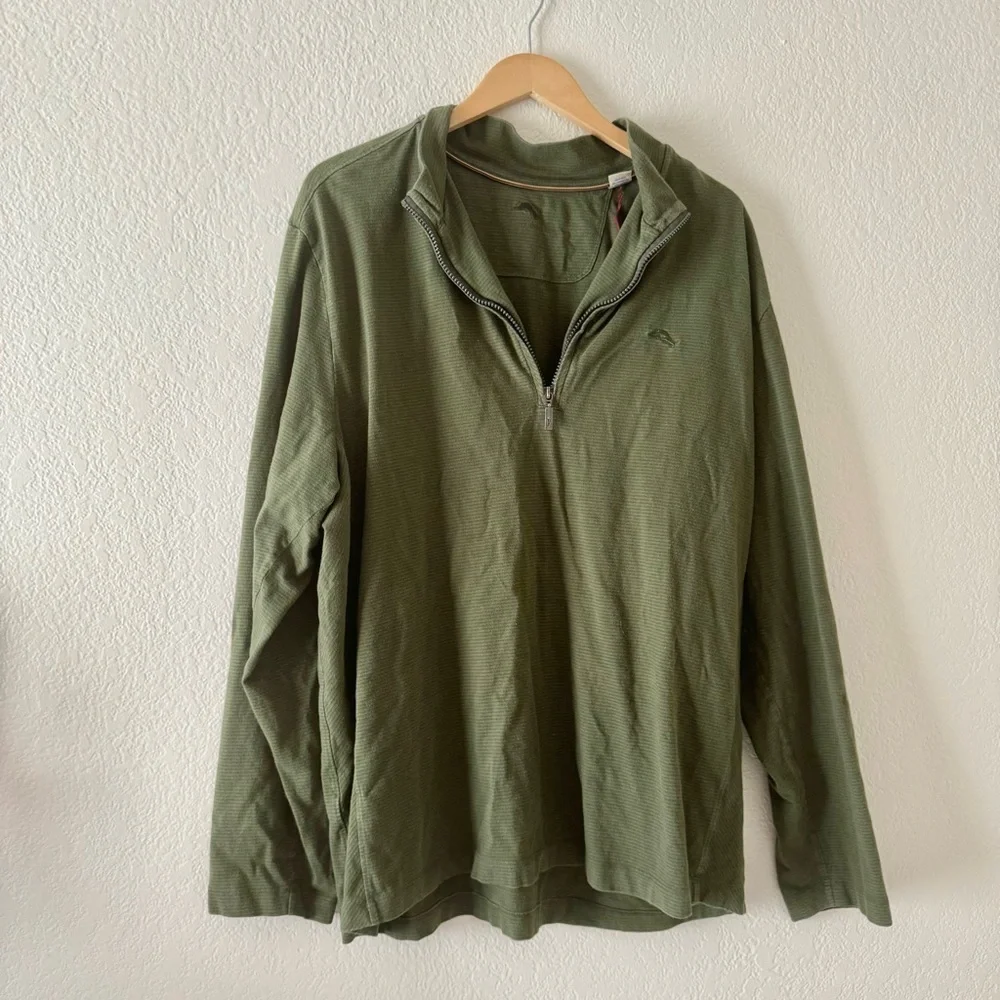 Tommy Bahama Kohala Peak Classic Fit 1/4 Zip Sweater